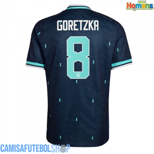 Camisa de time de futebol Alemanha Leon Goretzka #8 Replicas 2º Equipamento Mundo 2026 Manga Curta